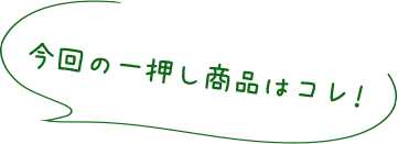 今回の一押し賞品はコレ！
