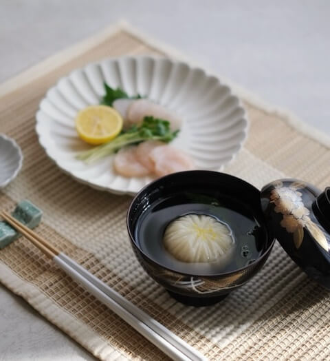 菊花かぶのお吸い物