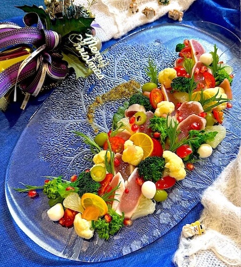 ビンチョウマグロサラダ