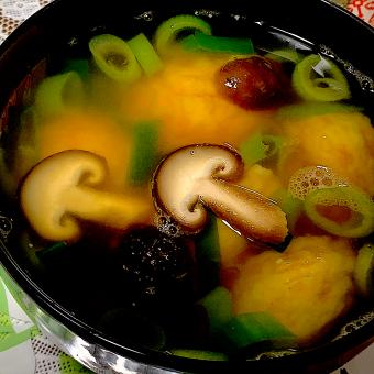 お出汁たっぷり明石焼