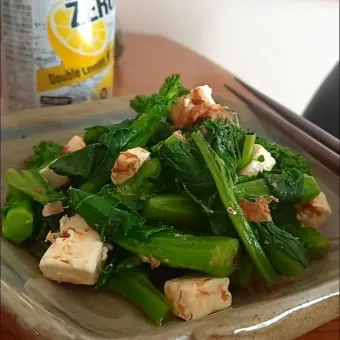 菜の花のｸﾘﾁおかか和え