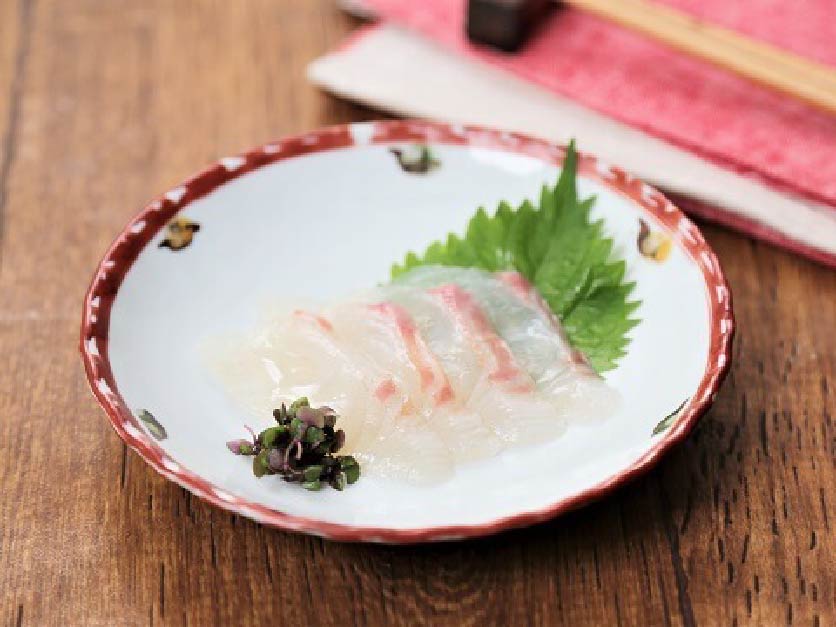 たった10秒で料亭の味 「はや‼うま‼鯛の昆布締め風」