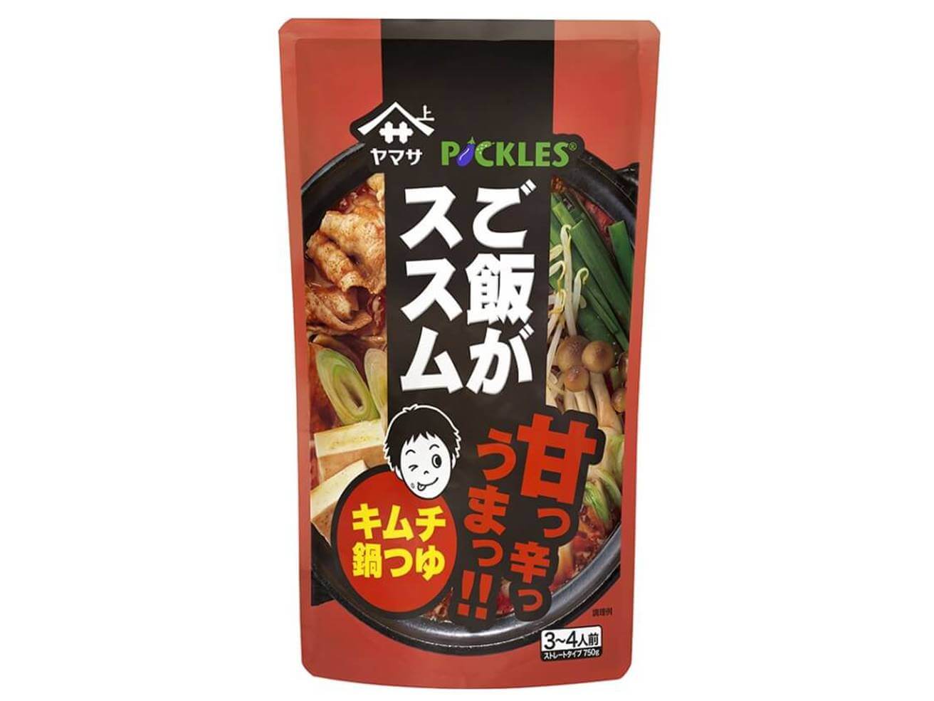 ご飯がススムキムチ とのコラボ鍋つゆ ヤマサ醤油株式会社